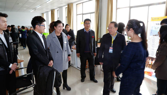 我院“胜溪创领”众创空间启用仪式院圆满结束