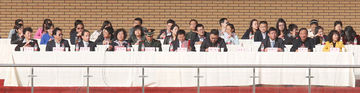 我院隆重举行2013级新生开学典礼暨军训动员大会