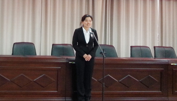 我院在校庆祝“三.八”国际劳动妇女节主题演讲比赛中喜获佳绩
