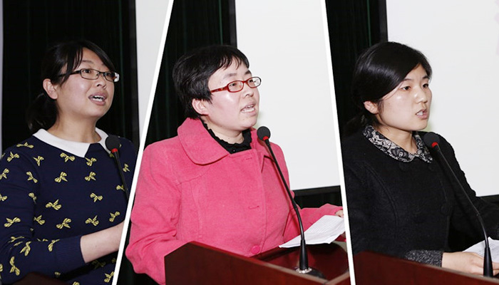 我院举办“巾帼建新功.共筑现代梦”女教职工演讲比赛