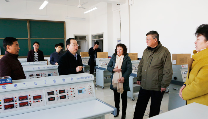我院对新学期开学工作进行检查