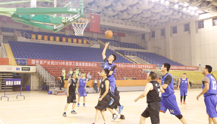 我院在“太原理工大学2016年教职工篮球比赛”夺得冠军