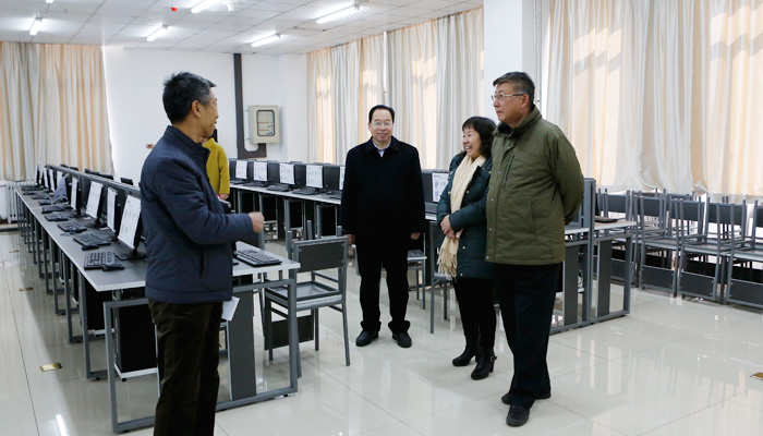 我院对新学期开学工作进行检查