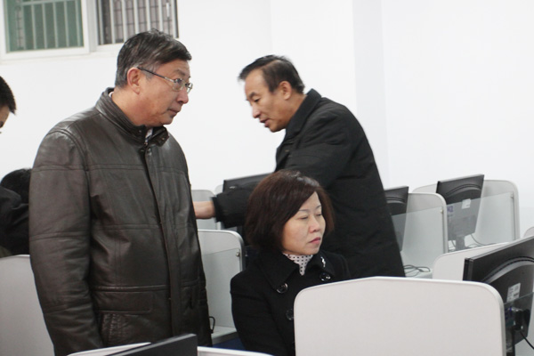 副校长梁丽萍、吕永康一行来我院晋中校区视察工作