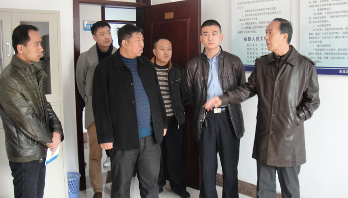 太原理工大学保卫处副处长于雷一行来我院调研户籍管理工作