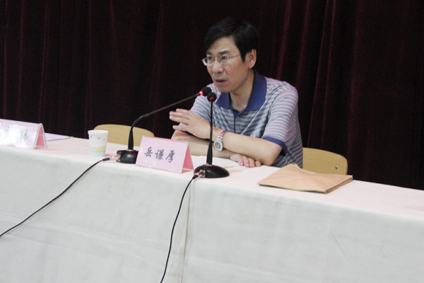 山西大学岳谦厚教授为我院作人文约题讲座