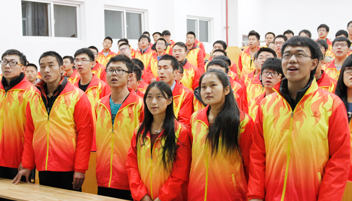 我院明向校区“班班唱校歌”活动圆满结束 我院明向校区“班班唱校歌”活动圆满结束