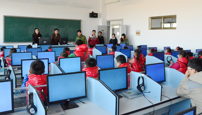 孝义市小记者到我院孝义校区参观学习