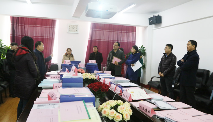校学生工作考核组对我院学生工作进行年度考核