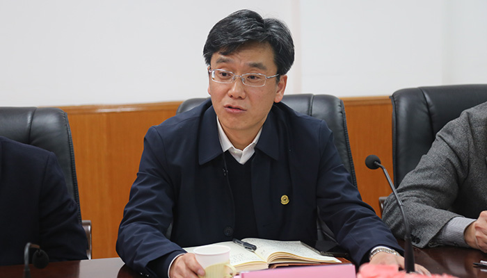 我院召开干部大会 田忠刚任学院党委书记