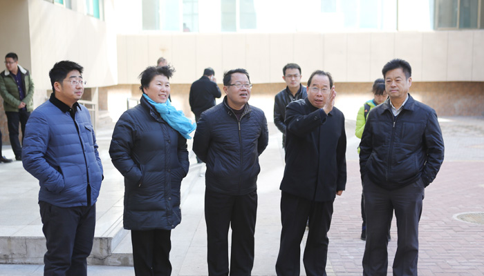 山西师范大学现代文理学院领导一行来我院参观调研