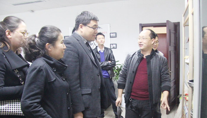 我院在孝义市创业孵化园开展调研活动