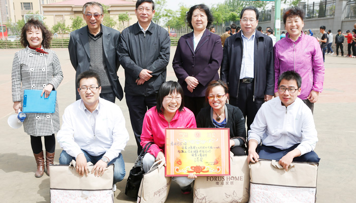 我院在明向校区成功举办2014年教职工健身体育活动