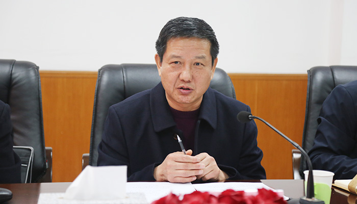 我院召开干部大会 田忠刚任学院党委书记